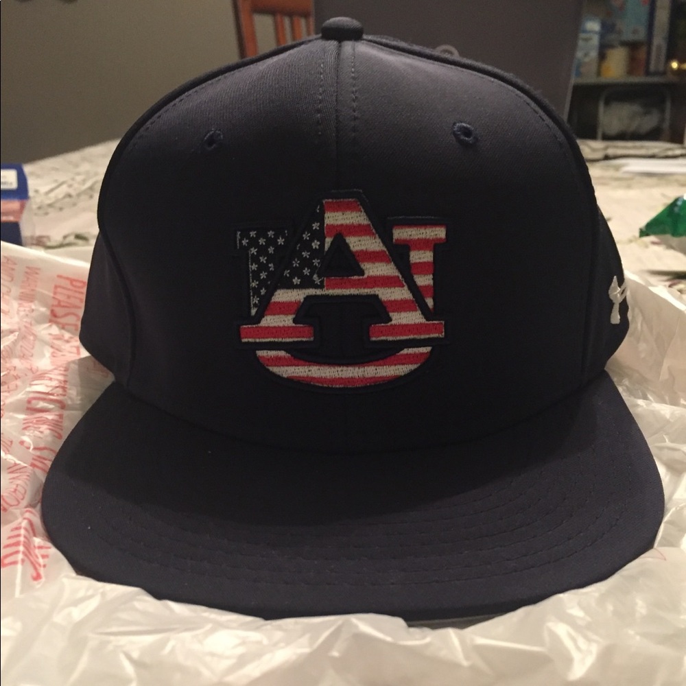 Auburn Under Armour hat. Size 7 1/4
